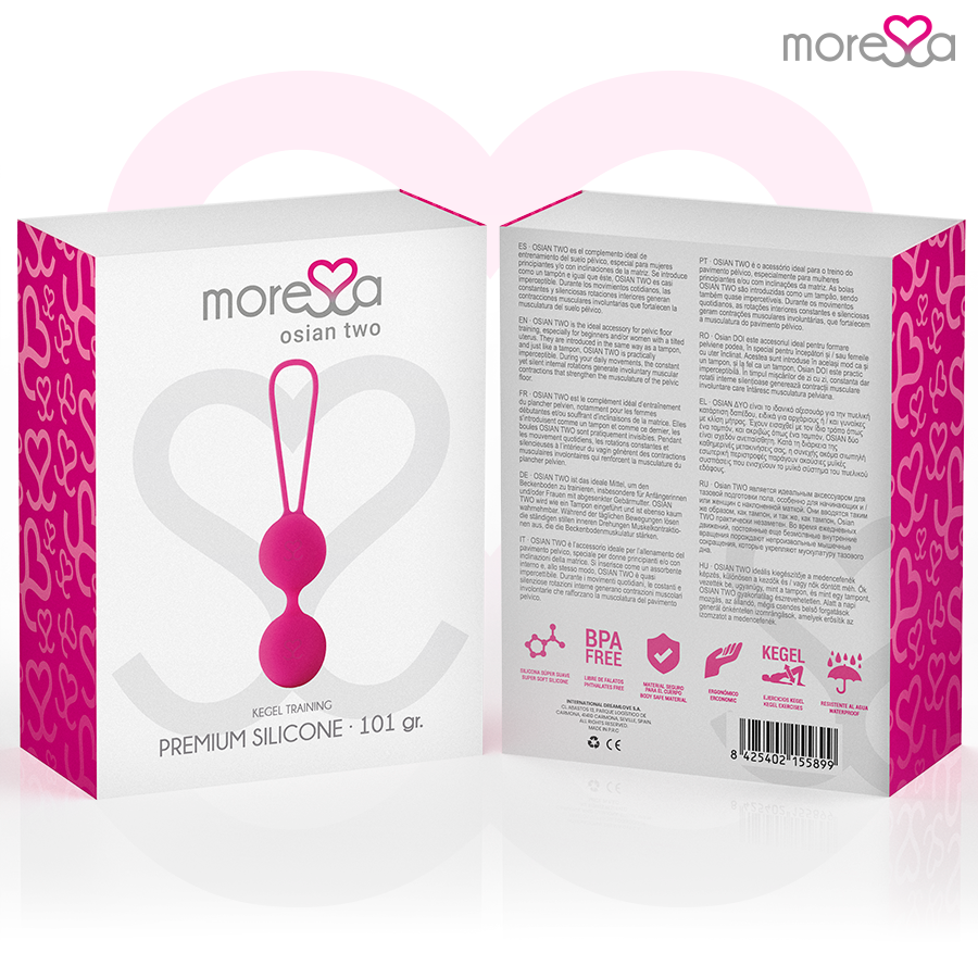 MORESSA - OSIAN TWO SILICONE PREMIUM ROSE