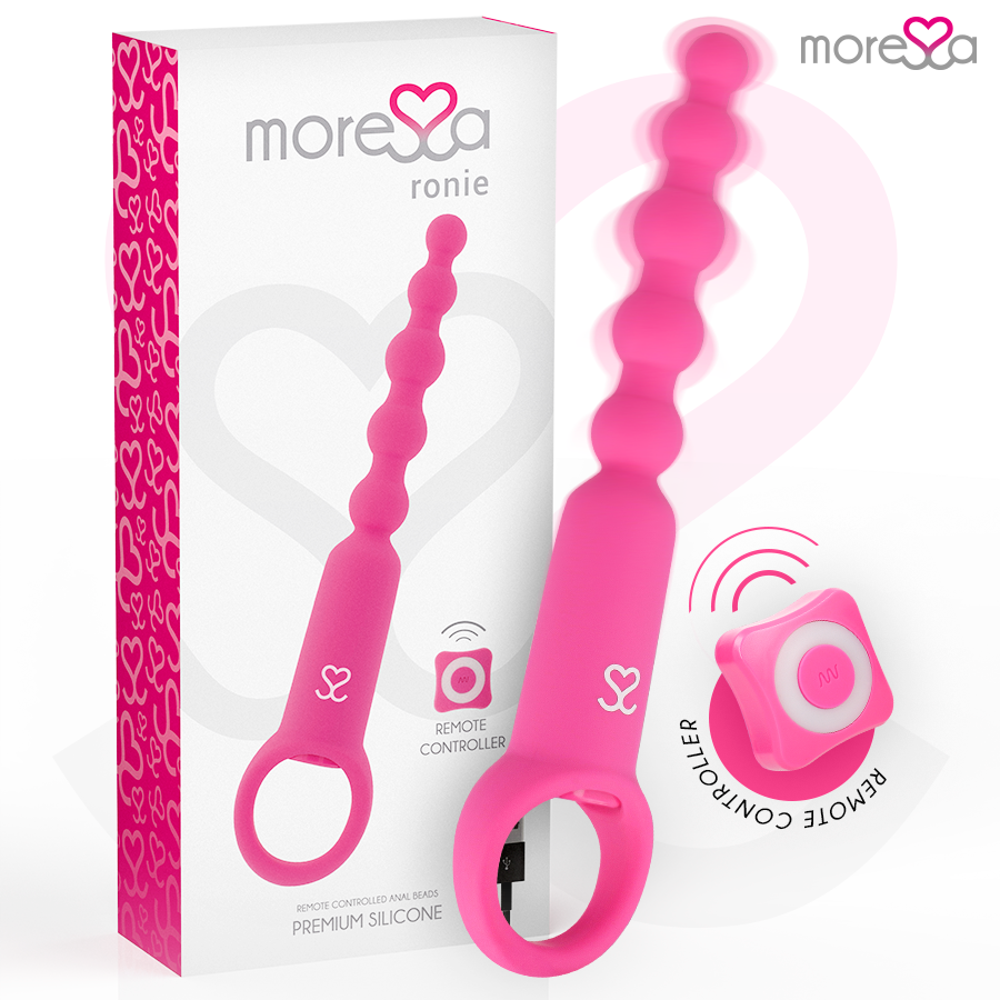 MORESSA - RONIE FERNBEDIENUNG ANALVERGNÜGEN ROSA