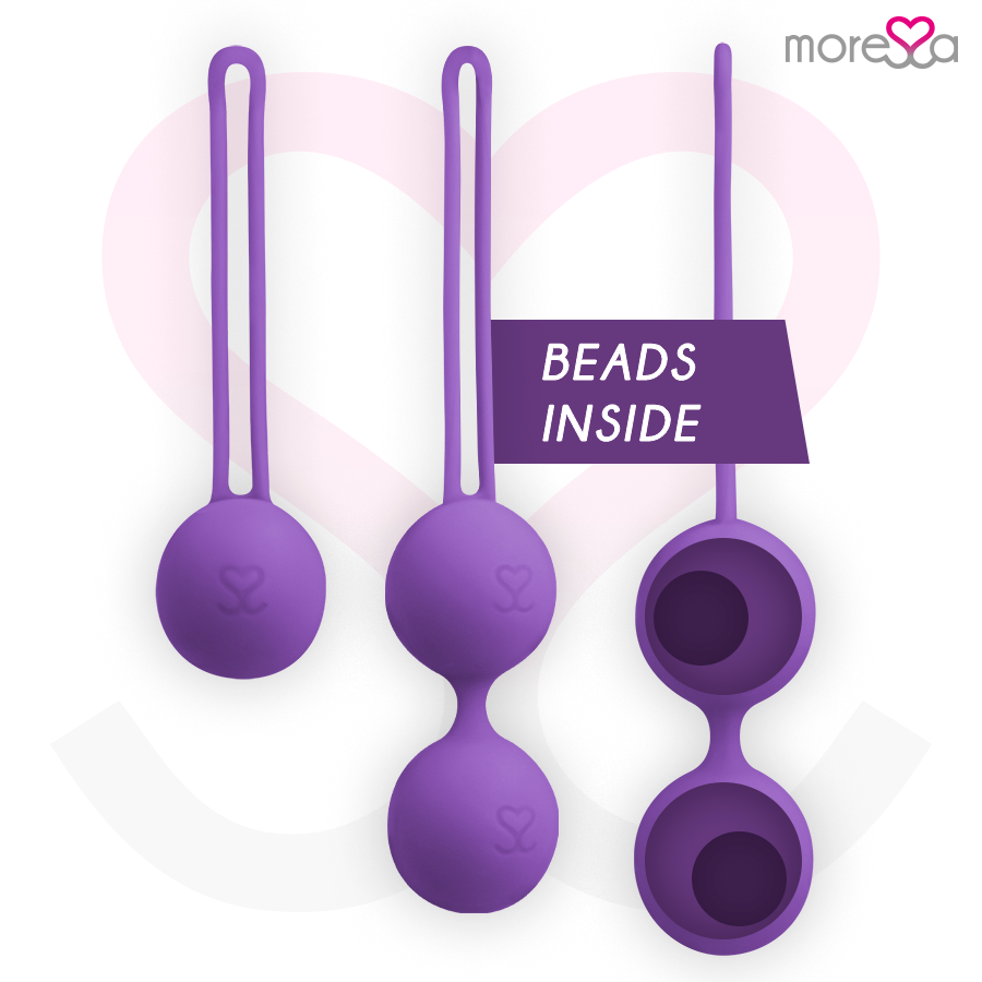 MORESSA - SET OSIAN PREMIUM SILICONE VIOLET