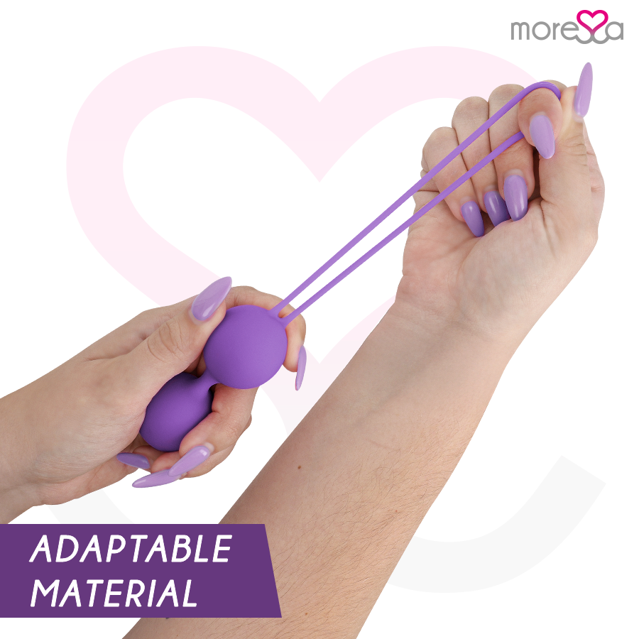 MORESSA - SET OSIAN PREMIUM SILICONE VIOLET