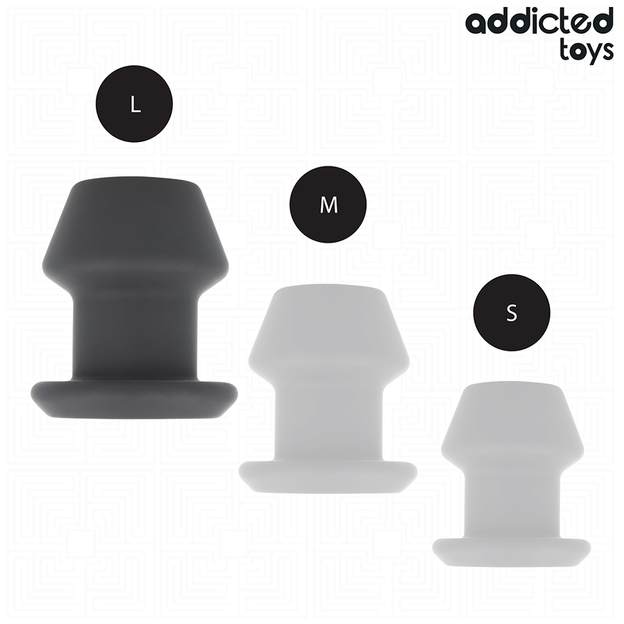 ADDICTED TOYS - EXTREM HOHL ANAL PLUG GRÖSSE L 10,4 CM