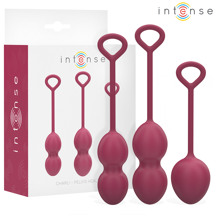 INTENSE - CHARLI KIT DE BOULES DE GÉISHA BORDEAUX