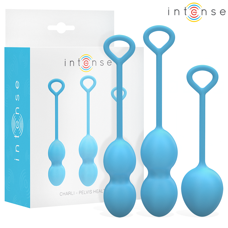 INTENSE - KIT DE BOULES DE GYNÉCOLOGIE CHARLI BLEU