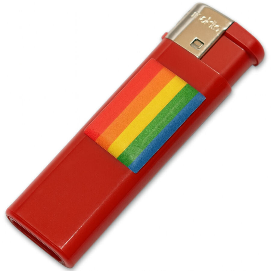 PRIDE - BRIQUET COULEUR AVEC DRAPEAU LGBT