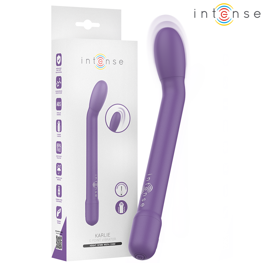 INTENSE - STIMULATEUR POINT G RECHARGEABLE KARLIE VIOLET
