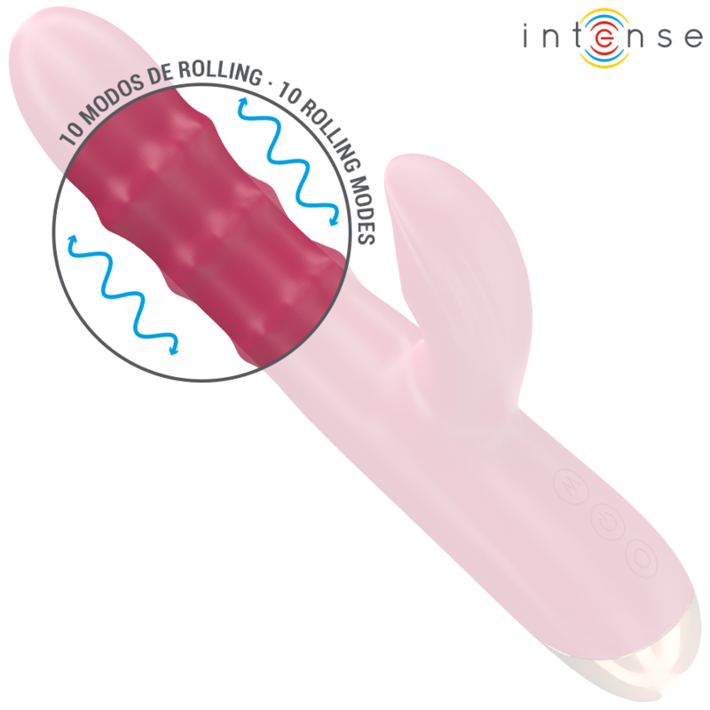 INTENSE - CHLOE VIBREUR MULTIFONCTION 3 EN 1 ROUGE