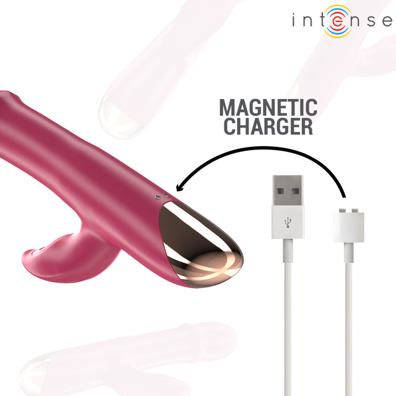 INTENSE - CHLOE VIBREUR MULTIFONCTION 3 EN 1 ROUGE