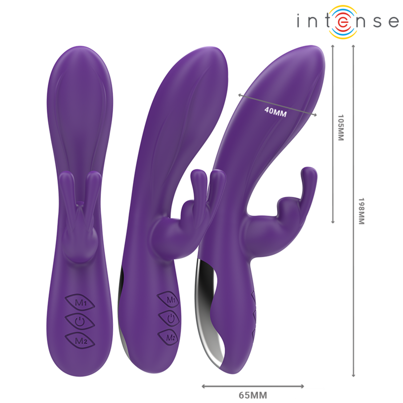 INTENSE - RANDALL RABBIT VIBRATEUR 10 VIBRATIONS VIOLET