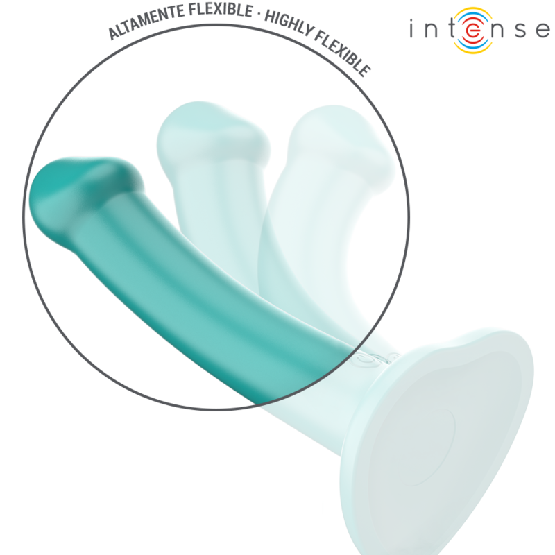 INTENSE - KATIE VIBRATEUR VENTOUSES 10 VIBRATIONS BLEU TÉLÉCOMMANDE