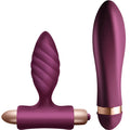CLIMAXIMUM - DESIRE KIT VIBREUR TORSADÉ + PLUG ANAL