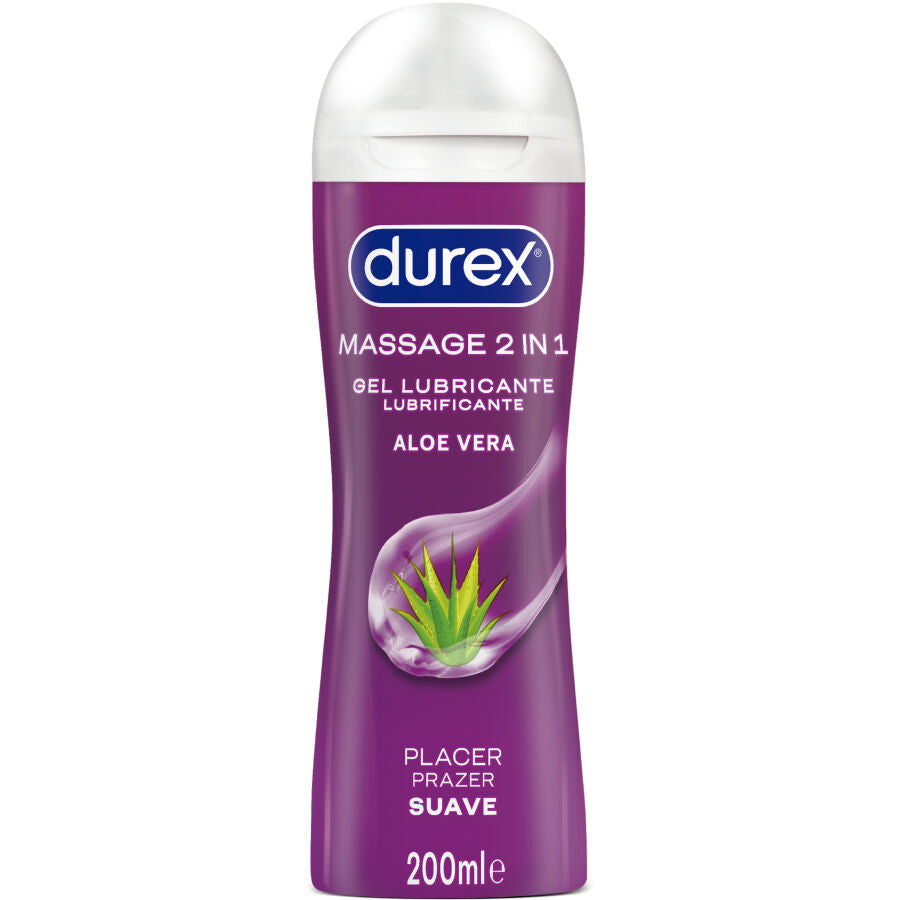 DUREX - GEL DE MASSAGE LUBRIFIANT DOUX ALOE VERA 200 ML