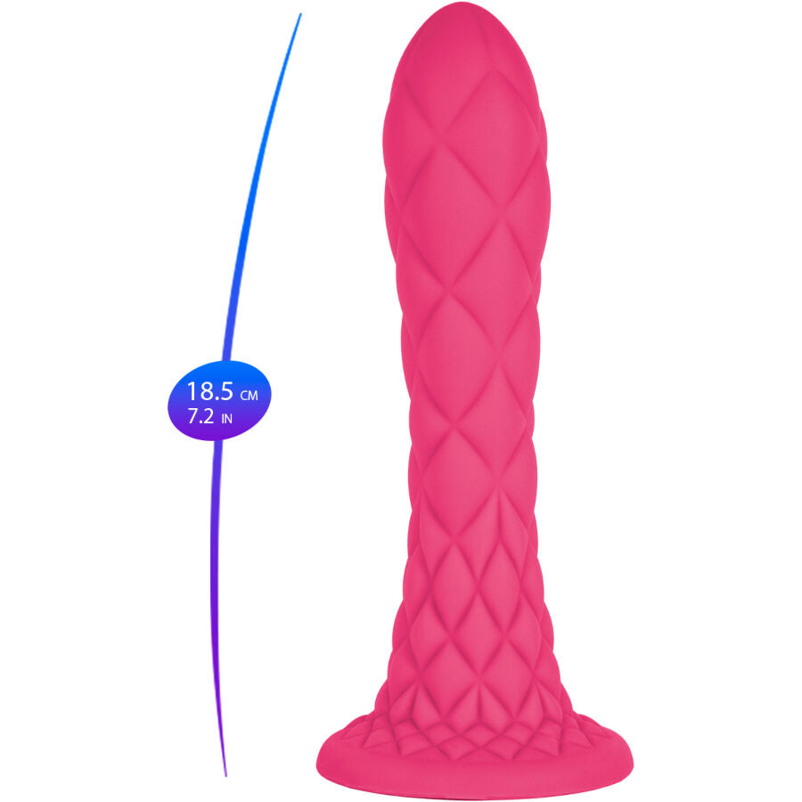 SILEXD - DREAMY DILDO FANTASY SILICONE LIQUIDE THERMORÉACTIF VIOLET 18.5 CM
