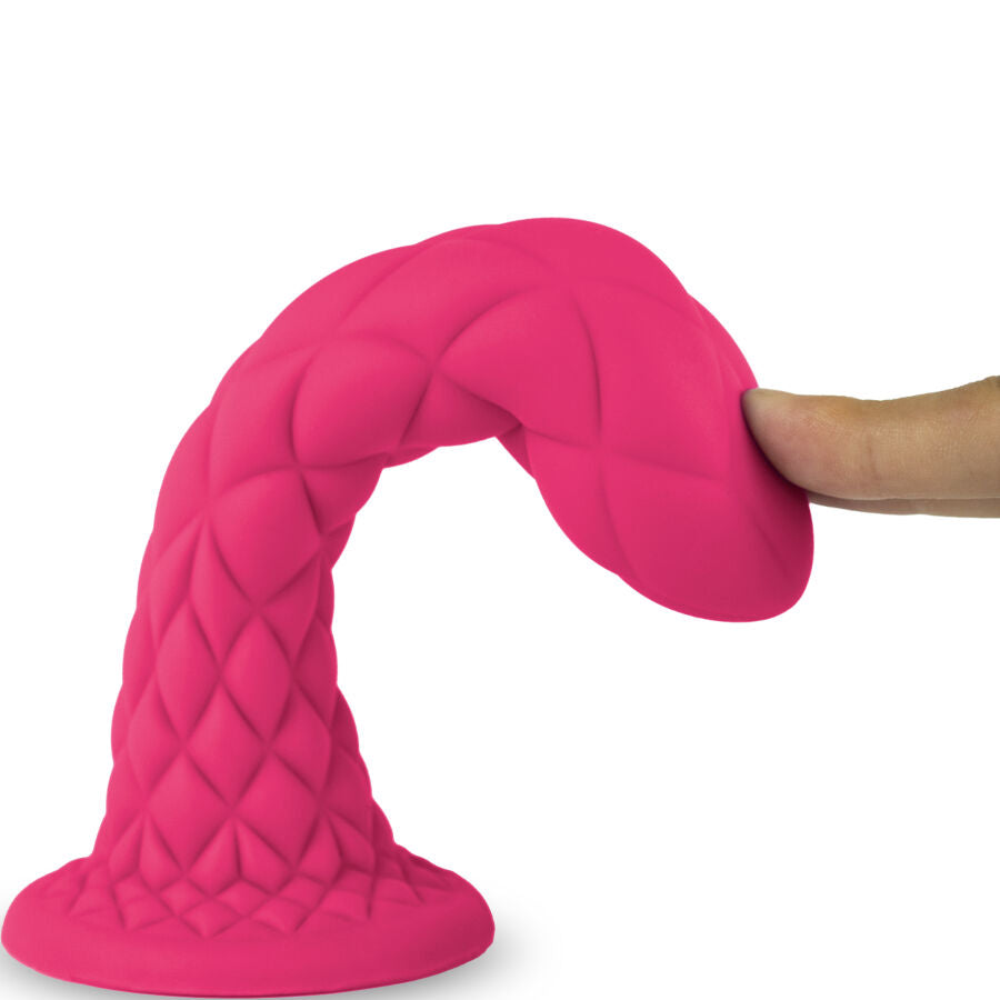 SILEXD - DREAMY DILDO FANTASY SILICONE LIQUIDE THERMORÉACTIF VIOLET 18.5 CM