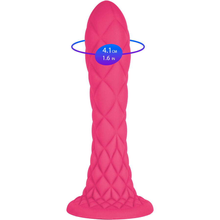 SILEXD - DREAMY DILDO FANTASY SILICONE LIQUIDE THERMORÉACTIF VIOLET 18.5 CM