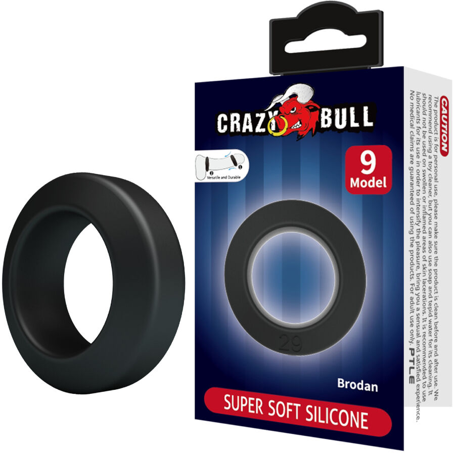 CRAZY BULL - BRODAN ANNEAU EN SILICONE MODÈLE 9