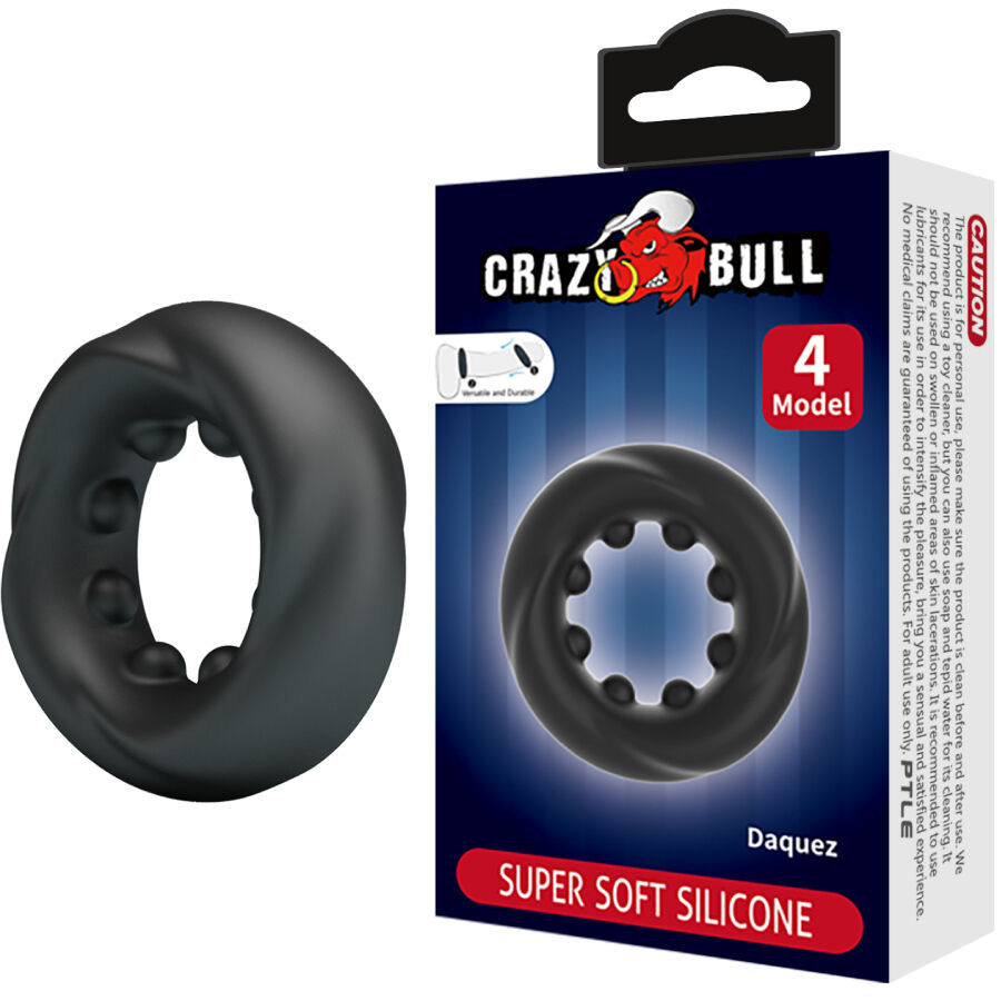 CRAZY BULL - ANNEAU EN SILICONE DAQUEZ MODÈLE 4