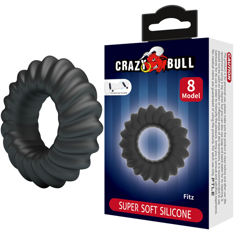 CRAZY BULL - ANNEAU EN SILICONE FITZ MODÈLE 8