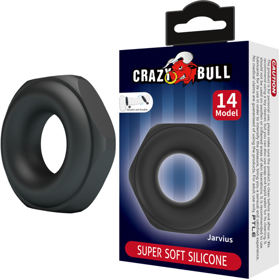 CRAZY BULL - ANNEAU EN SILICONE JARVIUS MODÈLE 14