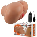 CRAZY BULL - VIBROMASSEUR LUNA AVEC VAGIN ET ANUS RÉALISTES ET TÉLÉCOMMANDE