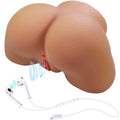 CRAZY BULL - ILANA VIBRATEUR ET SUCEUR ANAL FÉMININ RÉALISTE AVEC SON 6,8 KG