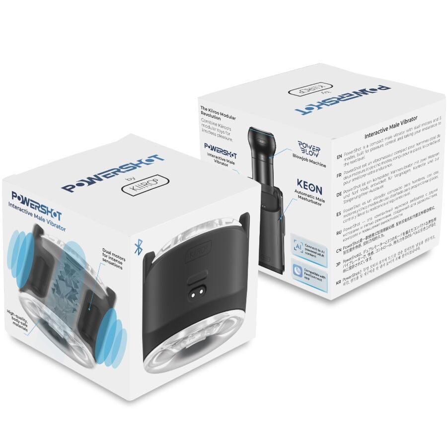 KIIROO - VIBREUR DE POCHE MASCULIN POWERSHOT