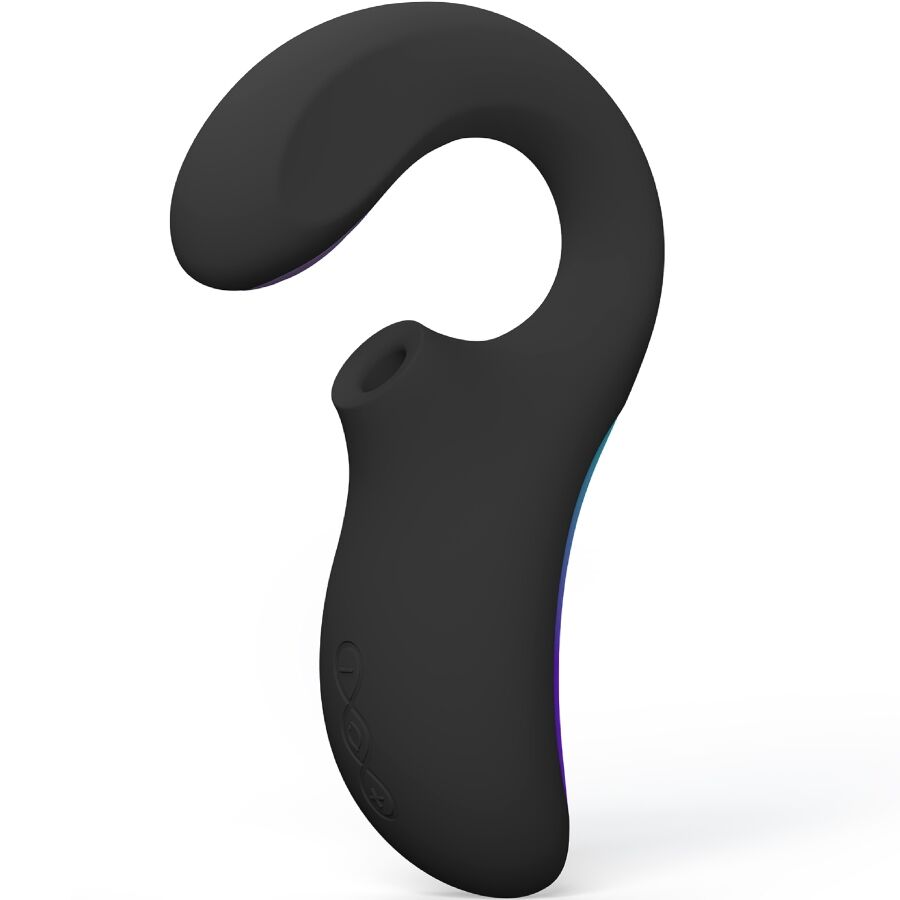 LELO - VIBRATEUR DOUBLE À ONDES SONIQUES ENIGMA POINT G NOIR