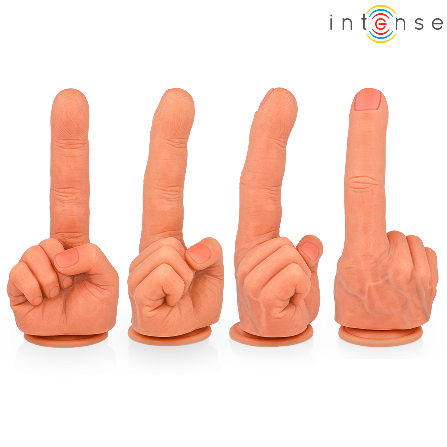 INTENSE - STIMULATEUR POINT G HUBERT FLEXIBLE MAIN 14,2 CM