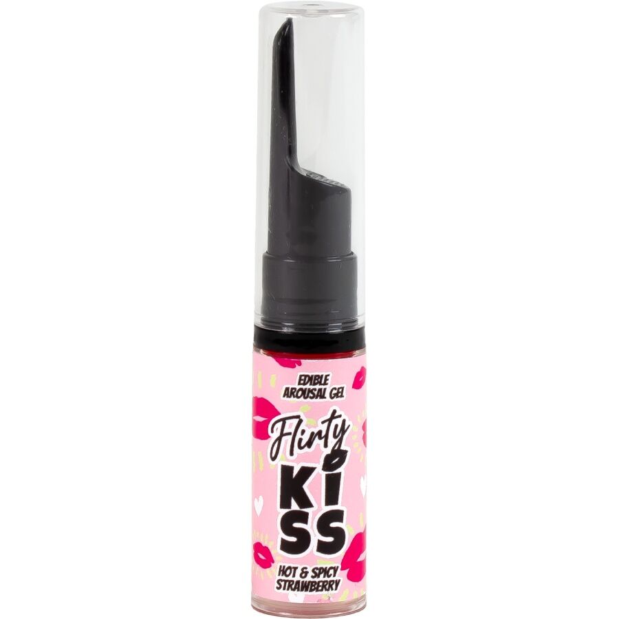 SECRETPLAY - GELS BAISER FLIRTEUR EFFET SEXE ORAL FRAISE & MENTHE 2 x 8 GR