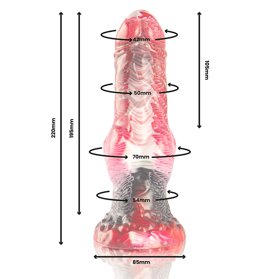 EPIC - DILDO HELIOS AVEC CHALEUR TESTICULAIRE ET ECSTASE