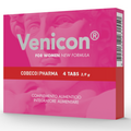 COBECO - VENICON COMPLÉMENT ALIMENTAIRE LIBIDO POUR FEMMES, 4 CAPSULES