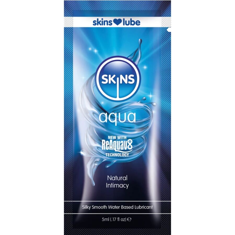 SKINS - LUBRIFIANT INTENSE À BASE D'EAU, DOSE UNIQUE 5 ML