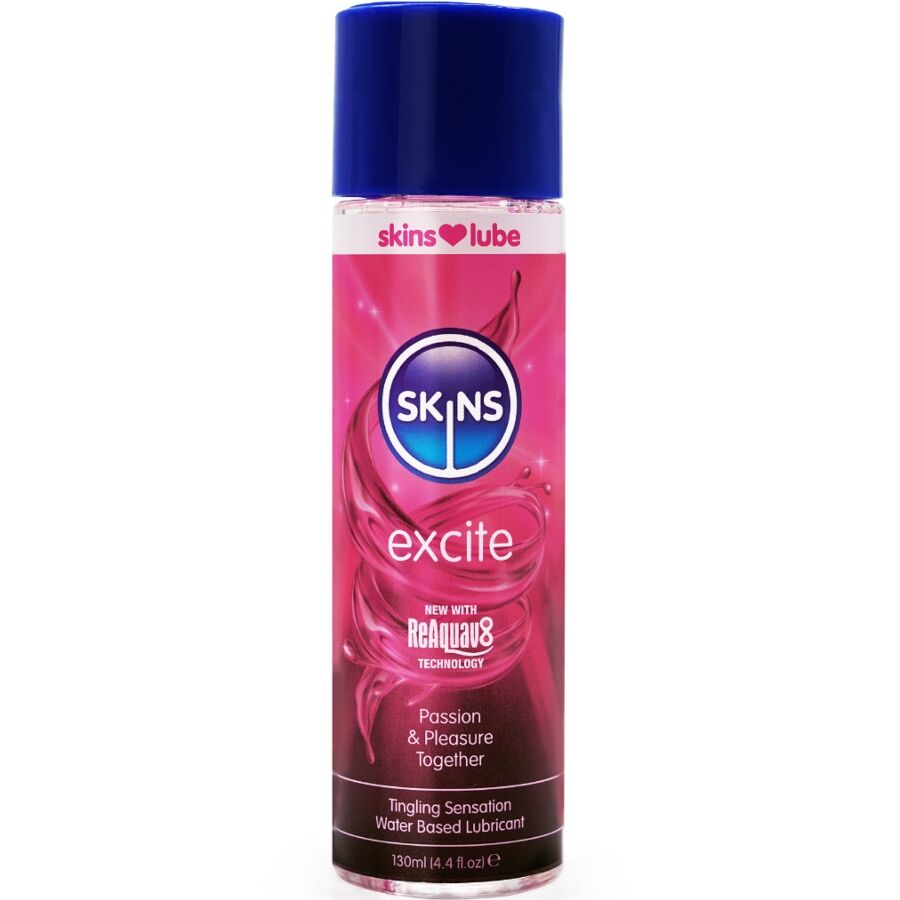 SKINS - LUBRIFIANT EXCITANT À BASE D'EAU 130 ML