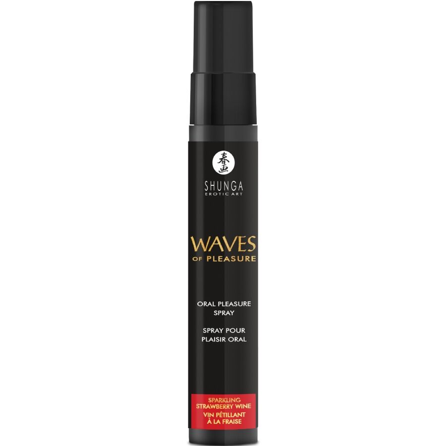 SHUNGA - WAVES PLAISIR SPRAY ORAL SEXUEL SUCRÉ FRAISE 20 ML