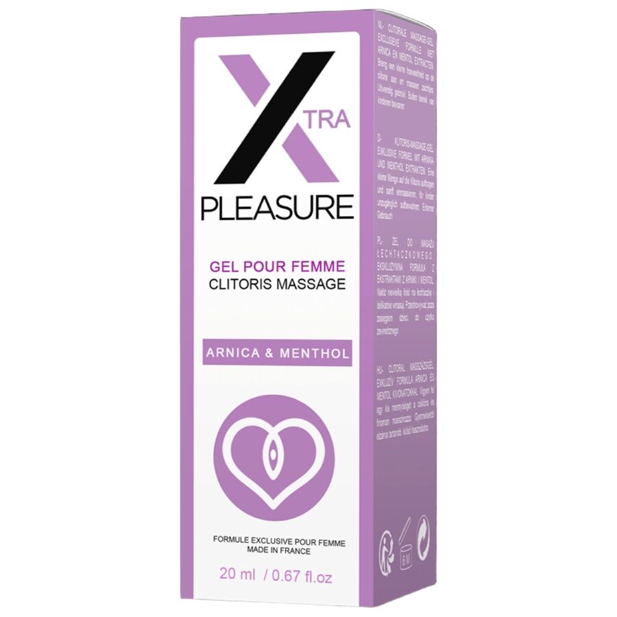 RUF - X GEL DE MASSAGE STIMULANT POUR LE CLITORIS 20 ML