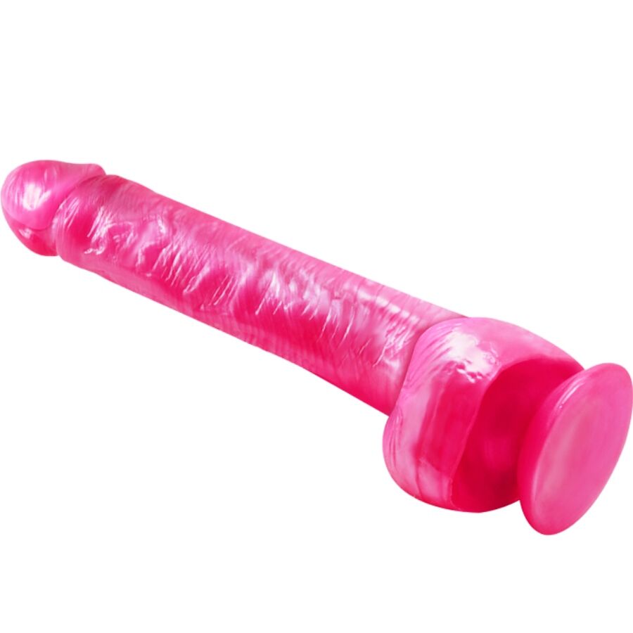 BAILE - DILDO RÉALISTE ROSE EN FORME DE PÉNIS AVEC VENTOUSE