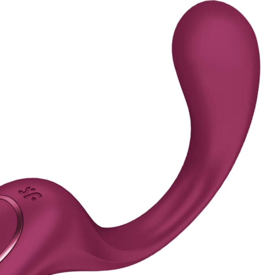 SATISFYER - G FOR GODDESS 2 VIBREUR LAPIN BOUTEILLE BORDEAUX
