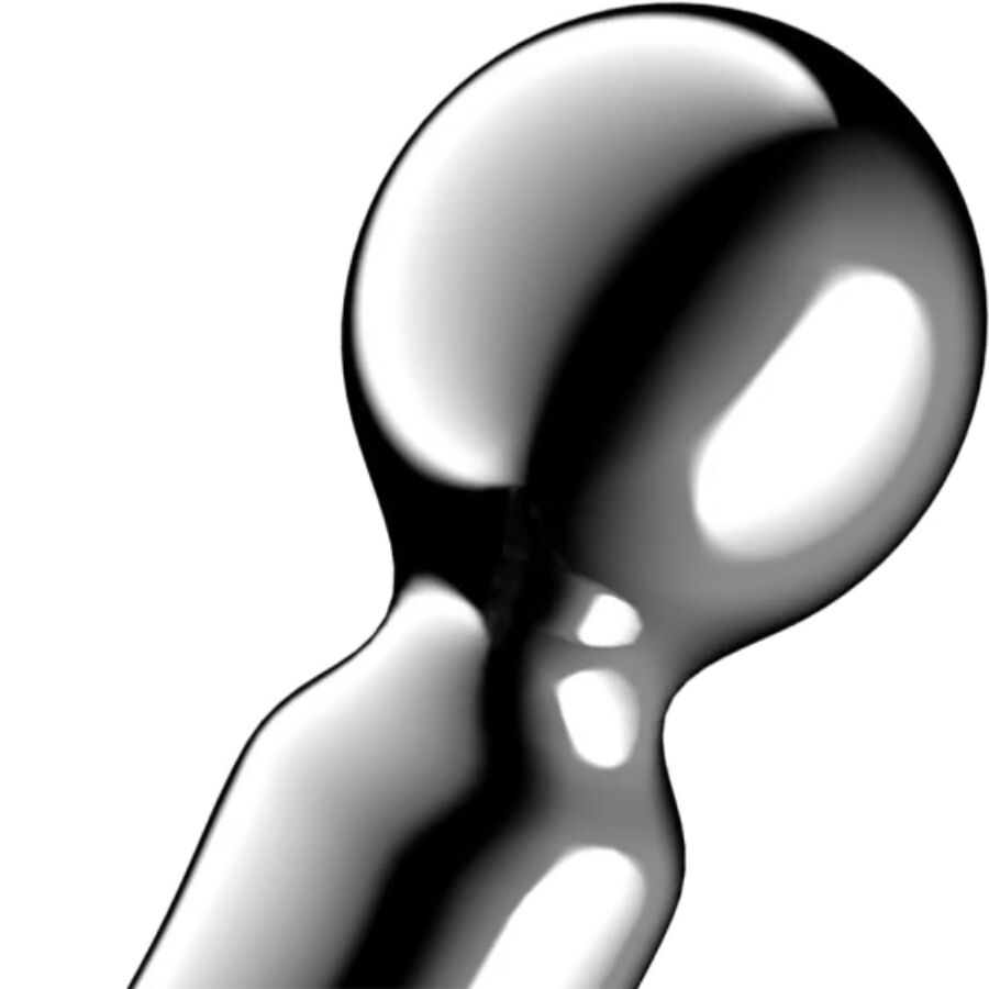 SATISFYER - DOUBLE GODEMICHET EN ACIER INOXYDABLE STAR FORCE 2