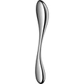 SATISFYER - STAR FORCE 3 DOUBLE GODEMICHET EN ACIER INOXYDABLE