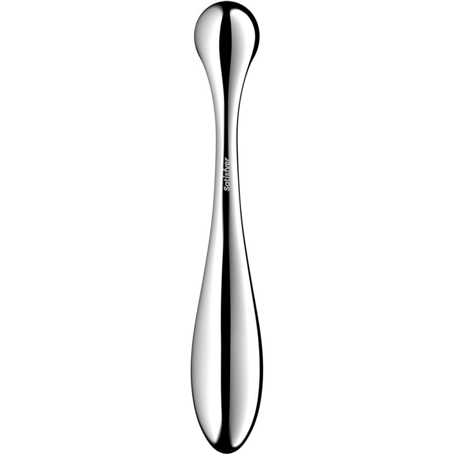 SATISFYER - STAR FORCE 4 EDELSTAHL DOPPELDILDO