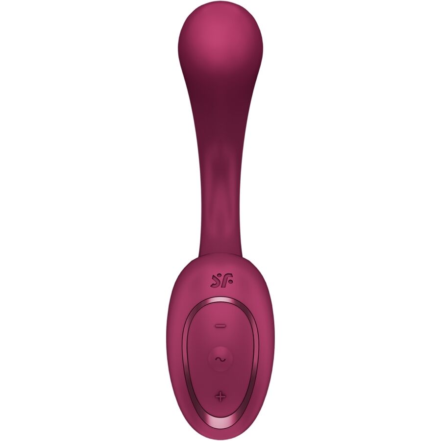 SATISFYER - G FOR GODDESS 2 VIBREUR LAPIN BOUTEILLE BORDEAUX