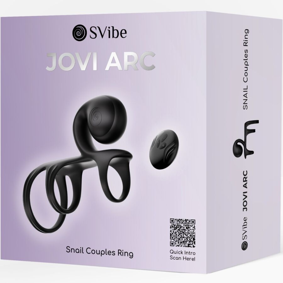 SNAIL VIBE - BAGUE DE COUPLE TÉLÉCOMMANDÉE
