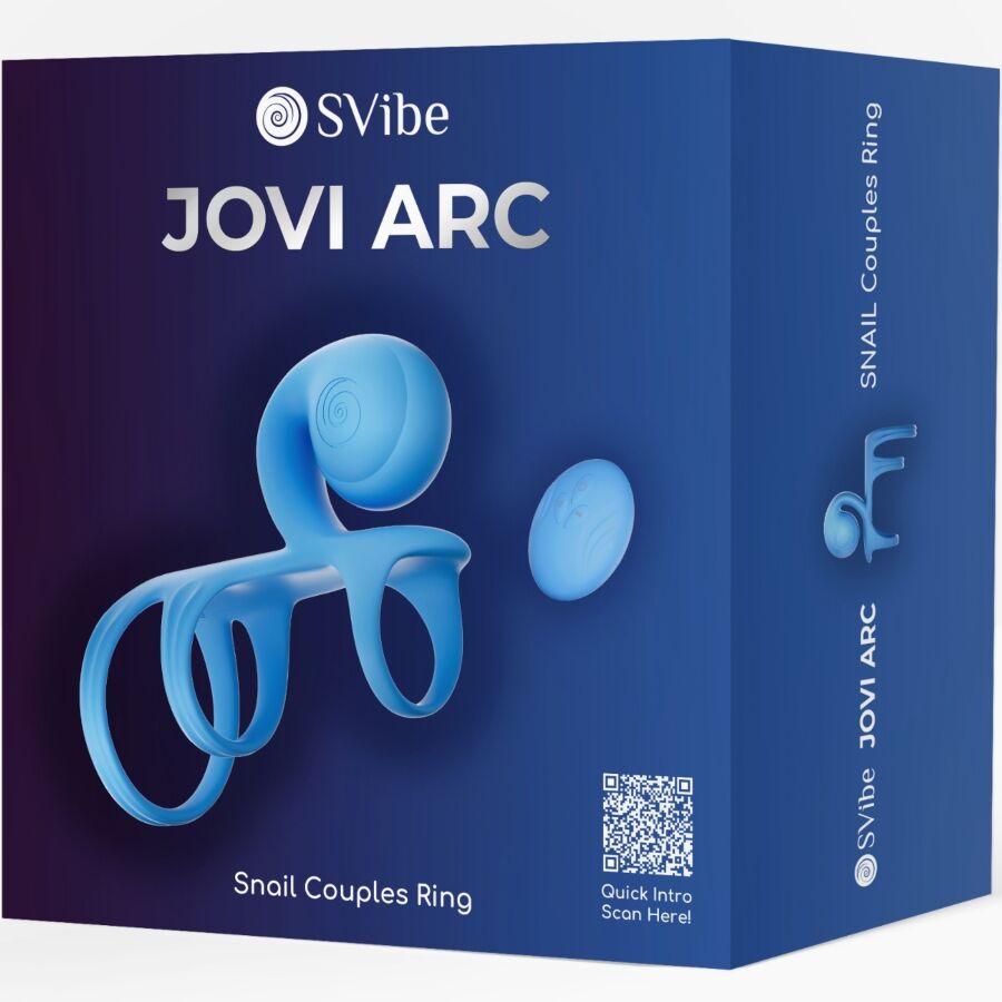 SNAIL VIBE - BAGUE DE COUPLE TÉLÉCOMMANDÉE