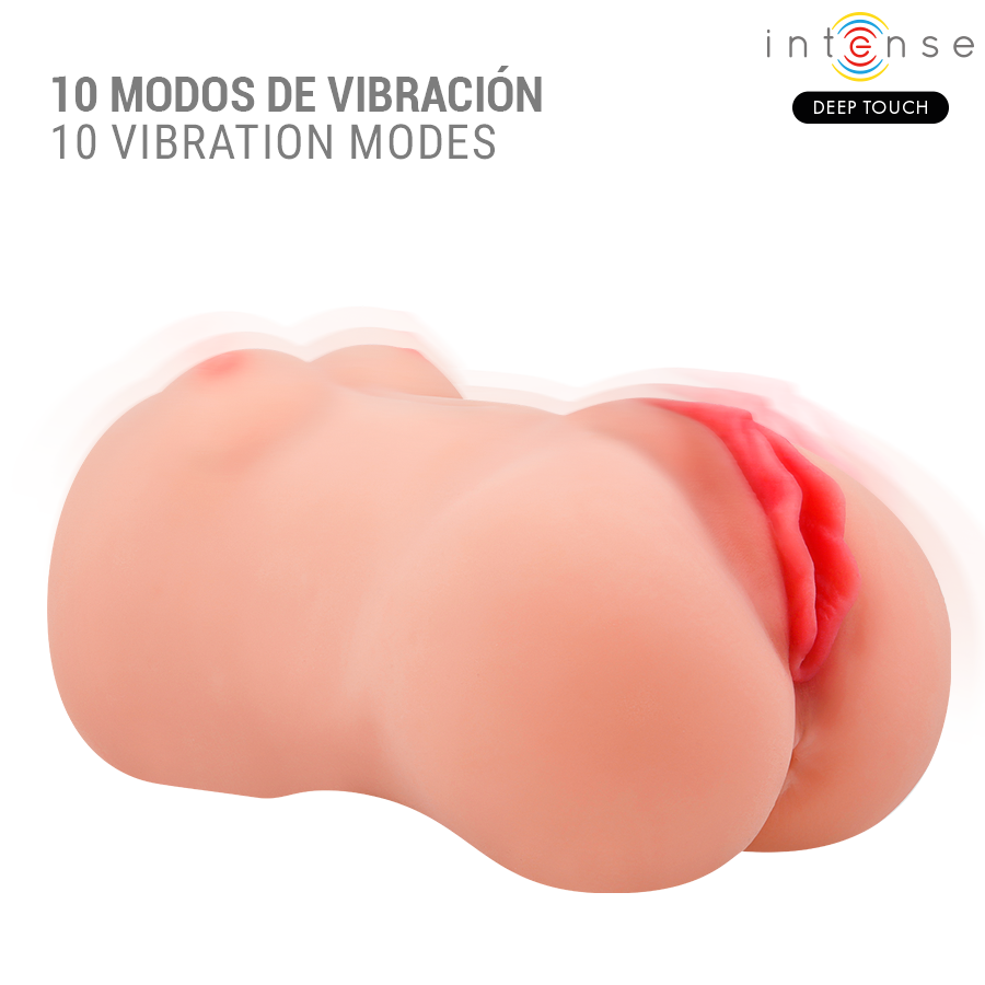 INTENSE DEEP TOUCH – VIBREUR ET MASTURBATEUR D’ASPIRATION CATHERINE AVEC SON