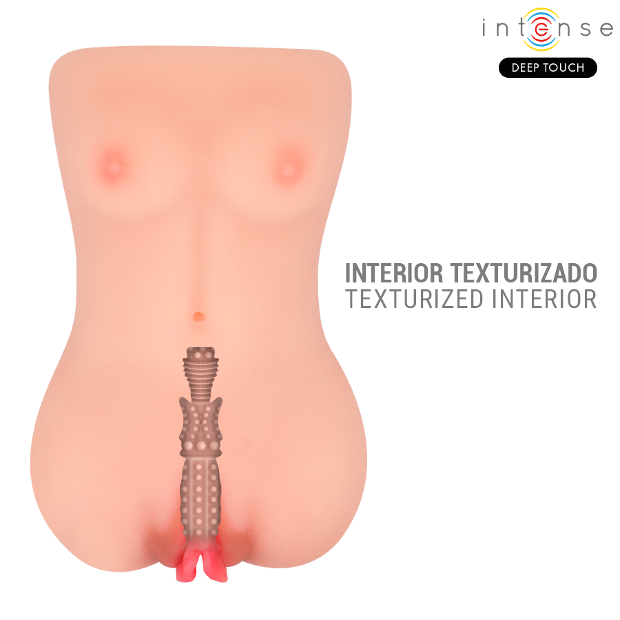 INTENSE DEEP TOUCH – VIBREUR ET MASTURBATEUR D’ASPIRATION CATHERINE AVEC SON