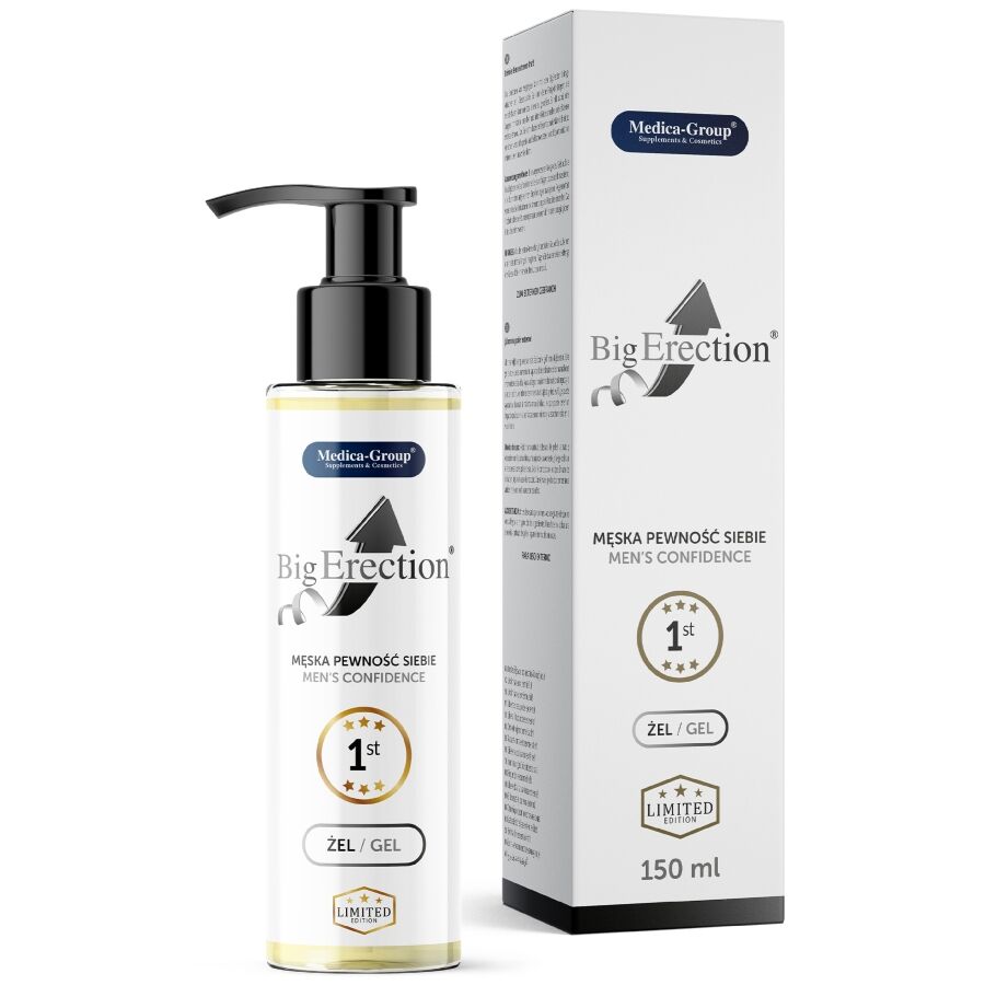 MEDICA GROUP – GEL INTIME POUR HOMMES POUR L'AMÉLIORATION DE L'ÉRECTION 150 ML