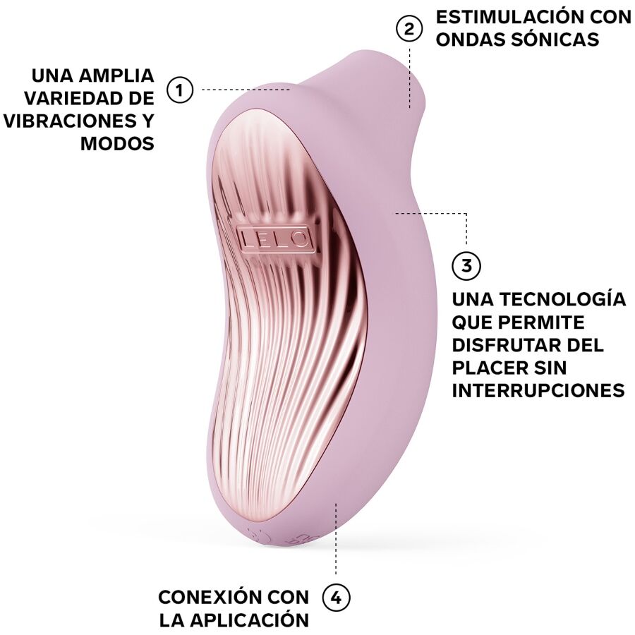 LELO -  MASAJEADOR SÓNICO DE CLÍTORIS