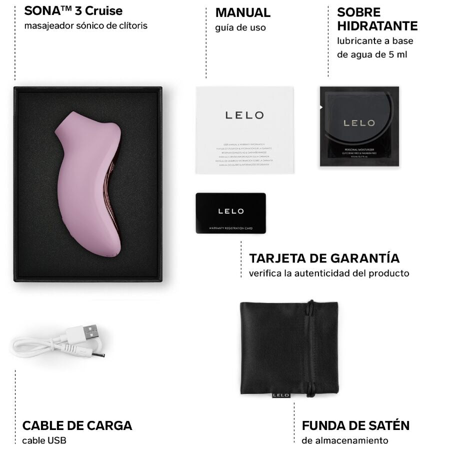LELO -  MASAJEADOR SÓNICO DE CLÍTORIS