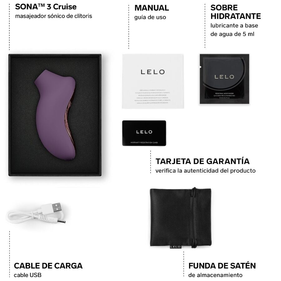 LELO -  MASAJEADOR SÓNICO DE CLÍTORIS