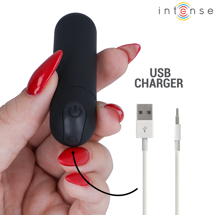 INTENSE - MINI BALA VIBRADORA RECARGABLE