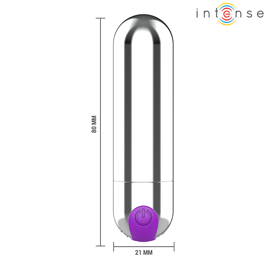 INTENSE - MINI BALA VIBRADORA RECARGABLE